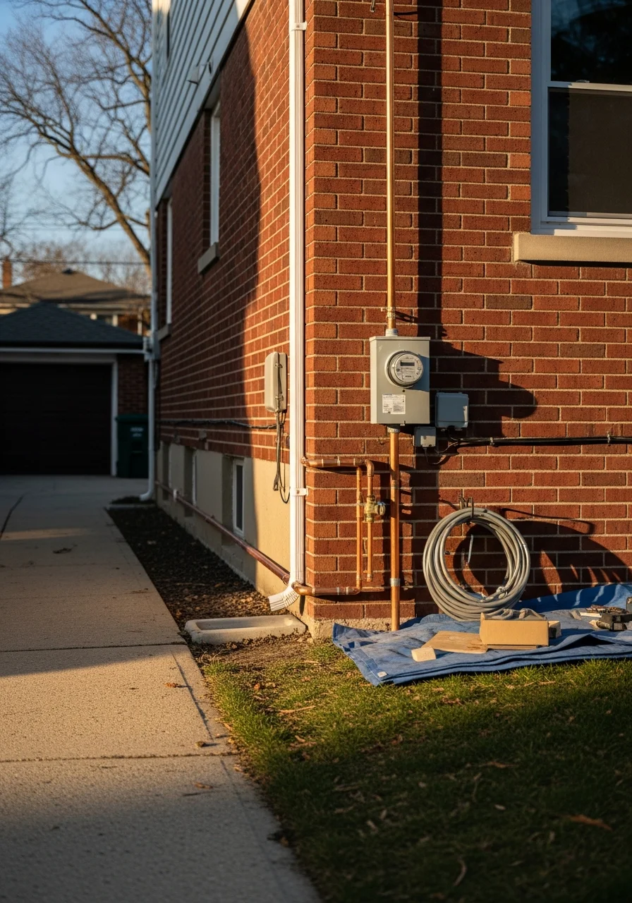 Professional exterior work on a Warrendale home demonstrating skilled craftsmanship and attention to detail.